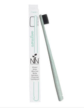 Load image into Gallery viewer, Nature To Nurture Wheat Straw Ultra-Fine Bristle Bamboo Charcoal Toothbrush 7yrs &amp; Up
