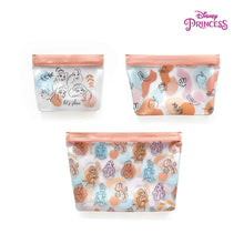 Load image into Gallery viewer, Zippies Lab Disney Princess Pastel Confetti Standup Storage Bag 3-pc Set
