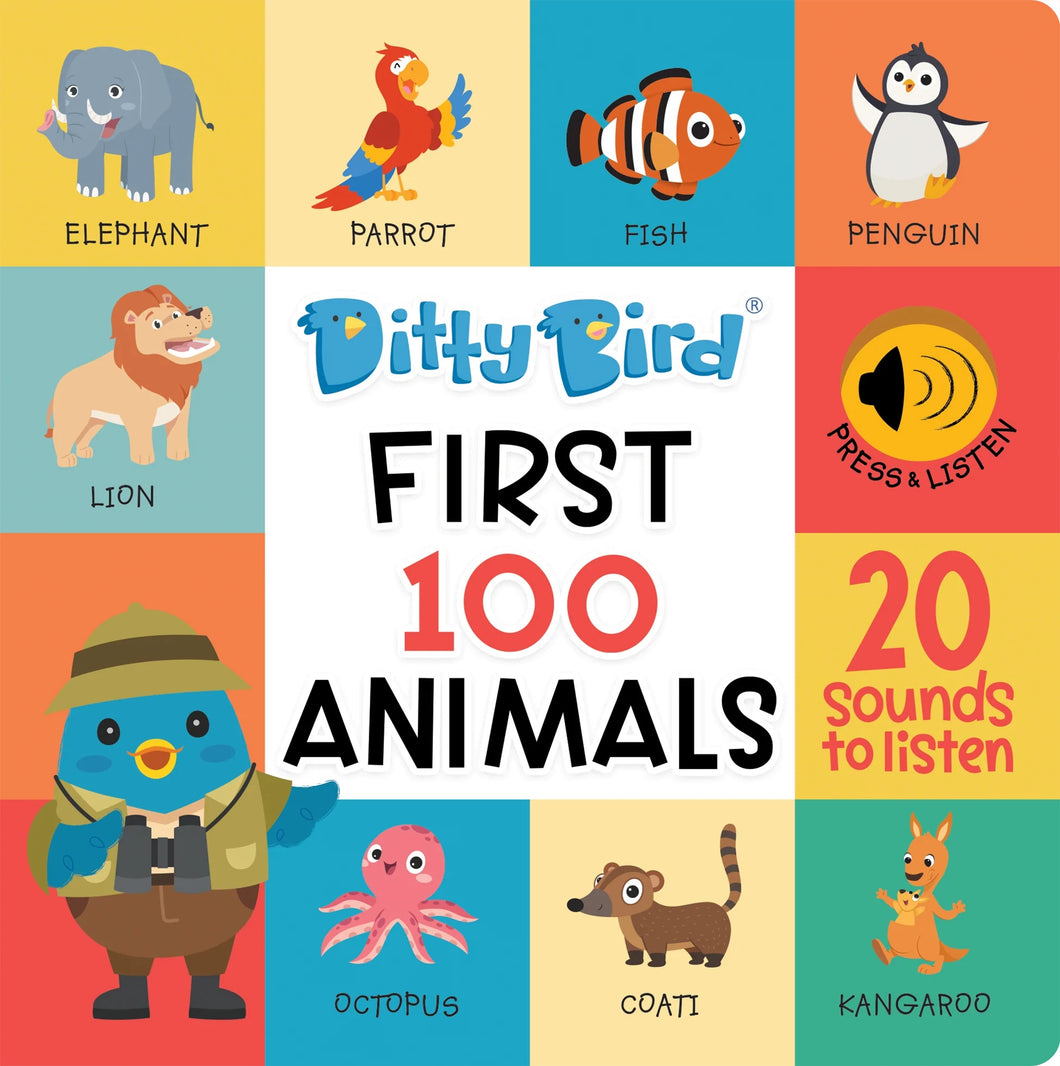 Ditty Bird First 100 Series Sound Books