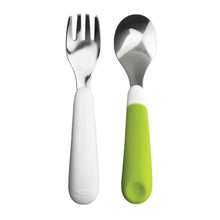 Load image into Gallery viewer, Oxo Tot Fork and Spoon Set
