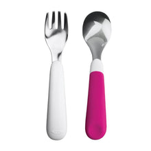 Load image into Gallery viewer, Oxo Tot Fork and Spoon Set
