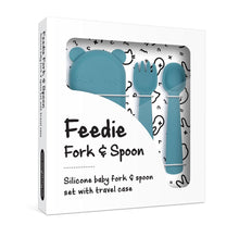 Load image into Gallery viewer, We Might Be Tiny Feedie Fork and Spoon Set
