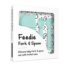 Load image into Gallery viewer, We Might Be Tiny Feedie Fork and Spoon Set
