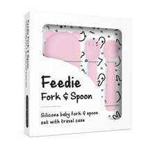 Load image into Gallery viewer, We Might Be Tiny Feedie Fork and Spoon Set

