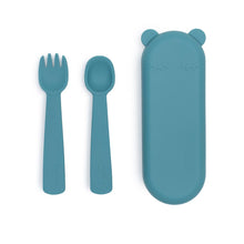 Load image into Gallery viewer, We Might Be Tiny Feedie Fork and Spoon Set

