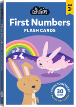 Load image into Gallery viewer, Junior Explorers First Numbers Flash Cards (Large)

