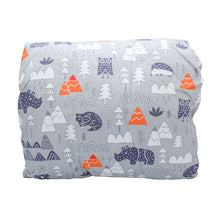 Load image into Gallery viewer, Orange and Peach Breastfeeding Pillow 2-in-1
