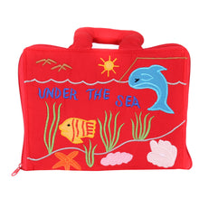 Load image into Gallery viewer, Under The Sea Counting Book 1.0 Cloth Book

