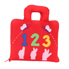 Load image into Gallery viewer, 123 Counting Cloth Book 1.0 Cloth Book
