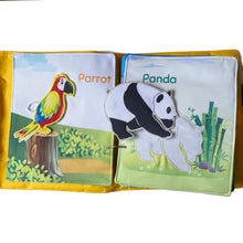 Load image into Gallery viewer, Trip to the Zoo Cloth Book
