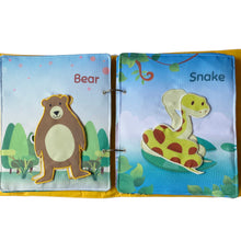 Load image into Gallery viewer, Trip to the Zoo Cloth Book
