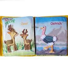 Load image into Gallery viewer, Trip to the Zoo Cloth Book
