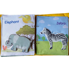 Load image into Gallery viewer, Trip to the Zoo Cloth Book
