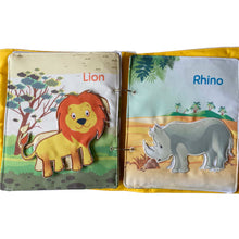 Load image into Gallery viewer, Trip to the Zoo Cloth Book
