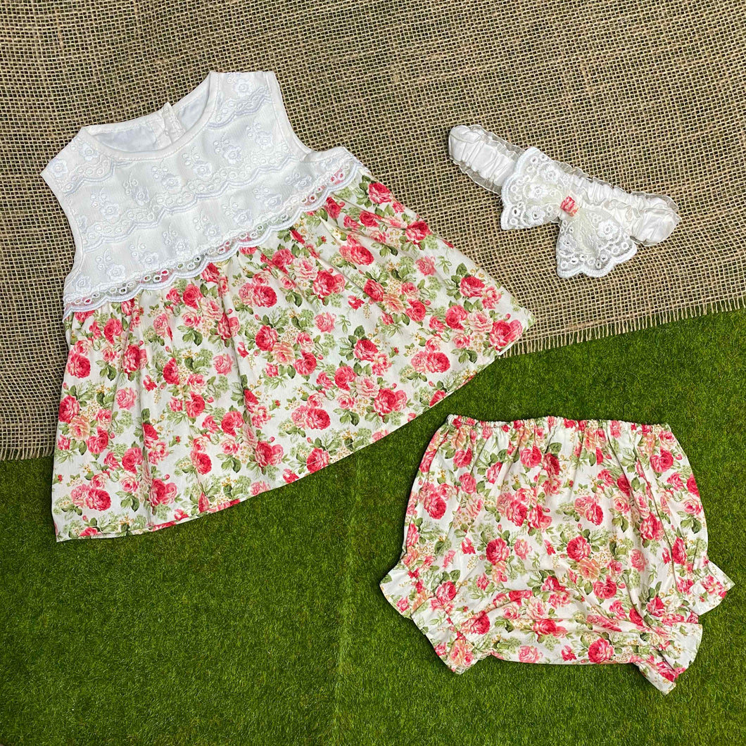 Deberry Lacey Top Details Baby Set