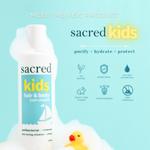Load image into Gallery viewer, Sacred Kids Hair &amp; Body Bath Cleanse
