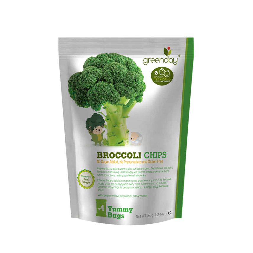 Greenday Broccoli Chips 36 g.