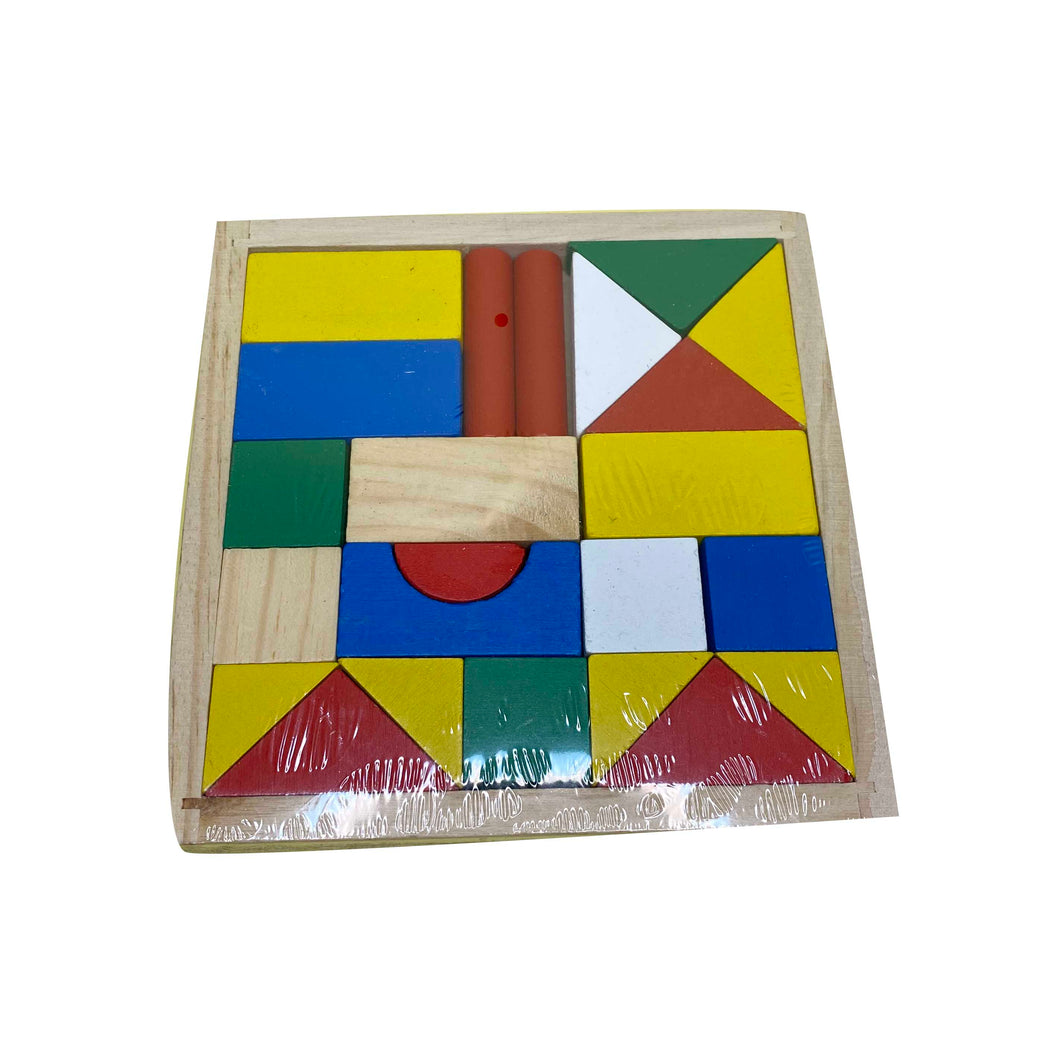Wooden Geometric Square