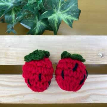 Clipcase - Strawberry Handcraft Clips
