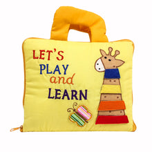 Load image into Gallery viewer, Let&#39;s Play and Learn Cloth Book
