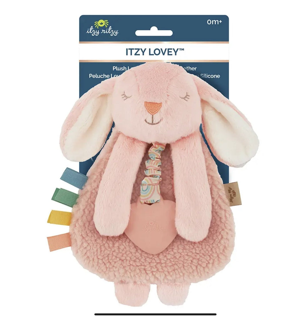 Itzy Ritzy Lovey Plush and Teether Toy