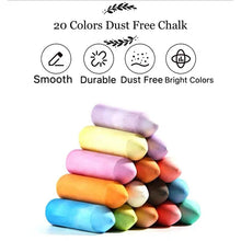 Load image into Gallery viewer, Joan Miro Outdoor Chalk - 15 colors 20 pieces set
