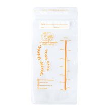 Load image into Gallery viewer, Orange and Peach Breastmilk Storage Bags 12oz

