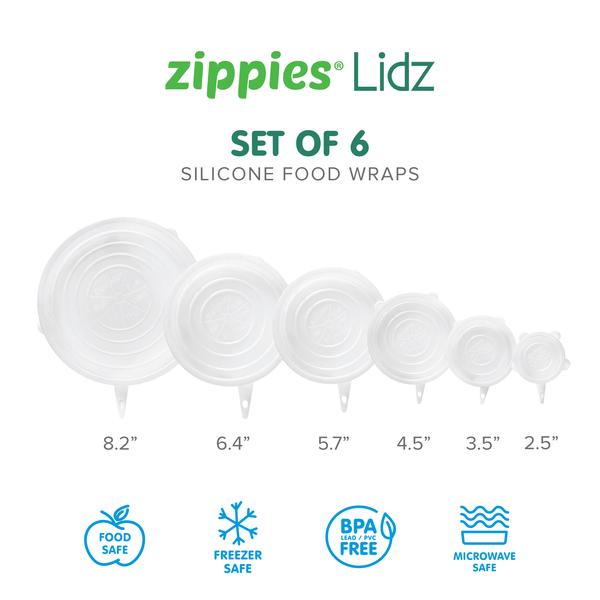 Zippies Lidz - Reusable Silicone Stretch Lids