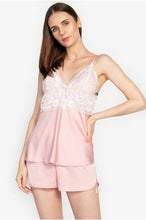 Load image into Gallery viewer, Feminism Clothing - Luna Lounge Wear Silk Robe Set 5pcs
