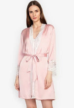Load image into Gallery viewer, Feminism Clothing - Luna Lounge Wear Silk Robe Set 5pcs
