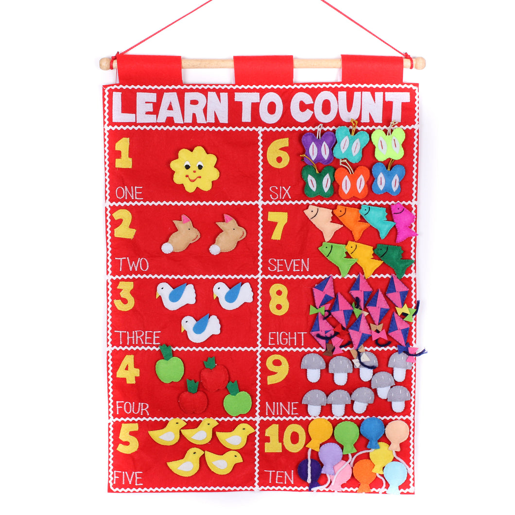 Learn To Count Number Chart