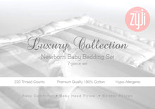Load image into Gallery viewer, Zyji 7pc Baby Bedding Set
