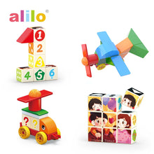 Load image into Gallery viewer, Alilo Magnetic Building Blocks - Stack &amp; Count
