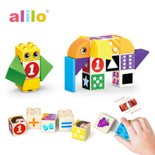 Load image into Gallery viewer, Alilo Magnetic Building Blocks - Stack &amp; Count
