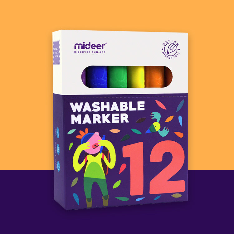 Mideer Washable Marker Colors