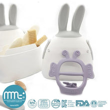 Load image into Gallery viewer, Mama&#39;s Tem JemJem Glove Premium Teether + Bunny Case
