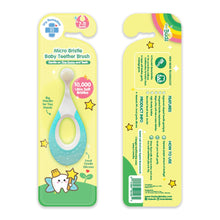 Load image into Gallery viewer, Tiny Buds Micro Bristle Baby Teether Brush (7 - 11 Months)
