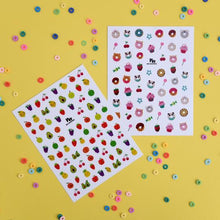 Load image into Gallery viewer, No Nasties Nail Sticker Sheet
