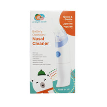 Load image into Gallery viewer, Orange and Peach Battery Operated Nasal Cleaner
