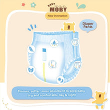 Load image into Gallery viewer, Baby Moby Chlorine Free Diaper Pants (Medium Size 6-11kgs) - 50 pcs
