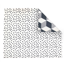 Load image into Gallery viewer, Play with Pieces - Polka Dot/ Geo Play Mat
