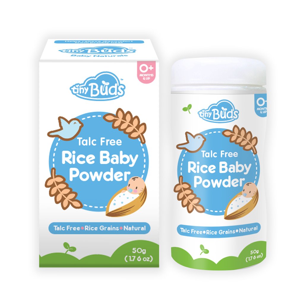 Tiny Buds Rice Baby Powder
