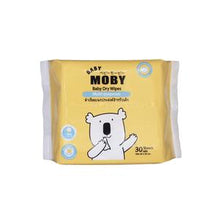 Load image into Gallery viewer, Baby Moby Dry Wipes 30 sheets

