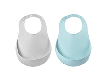 Load image into Gallery viewer, Beaba 2 Set of Silicone Bib
