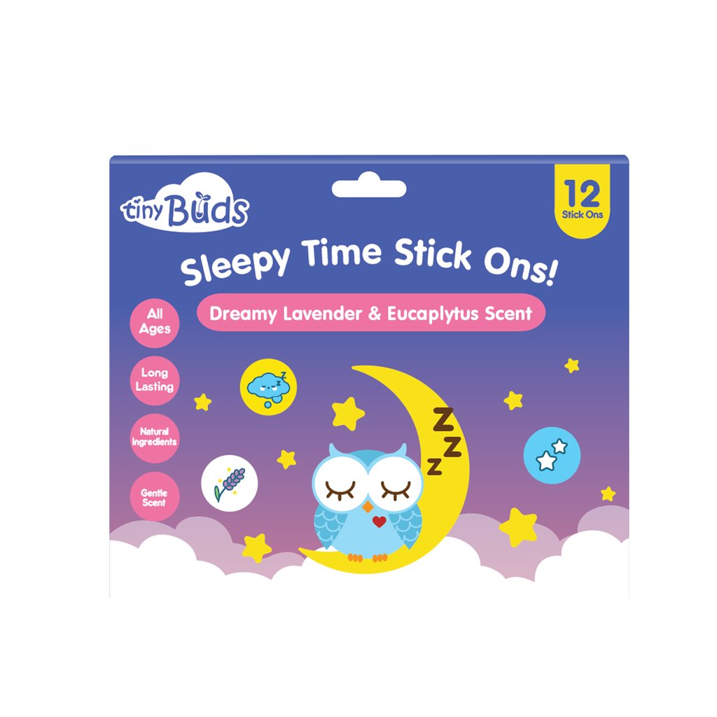 Tiny Buds Baby Sleepy Time Stick Ons (12pcs)
