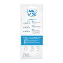 Load image into Gallery viewer, Totsafe Label &#39;N Go Write On Self-Laminating Stickers 74&#39;s
