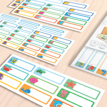 Load image into Gallery viewer, Totsafe Label &#39;N Go Write On Self-Laminating Stickers 74&#39;s
