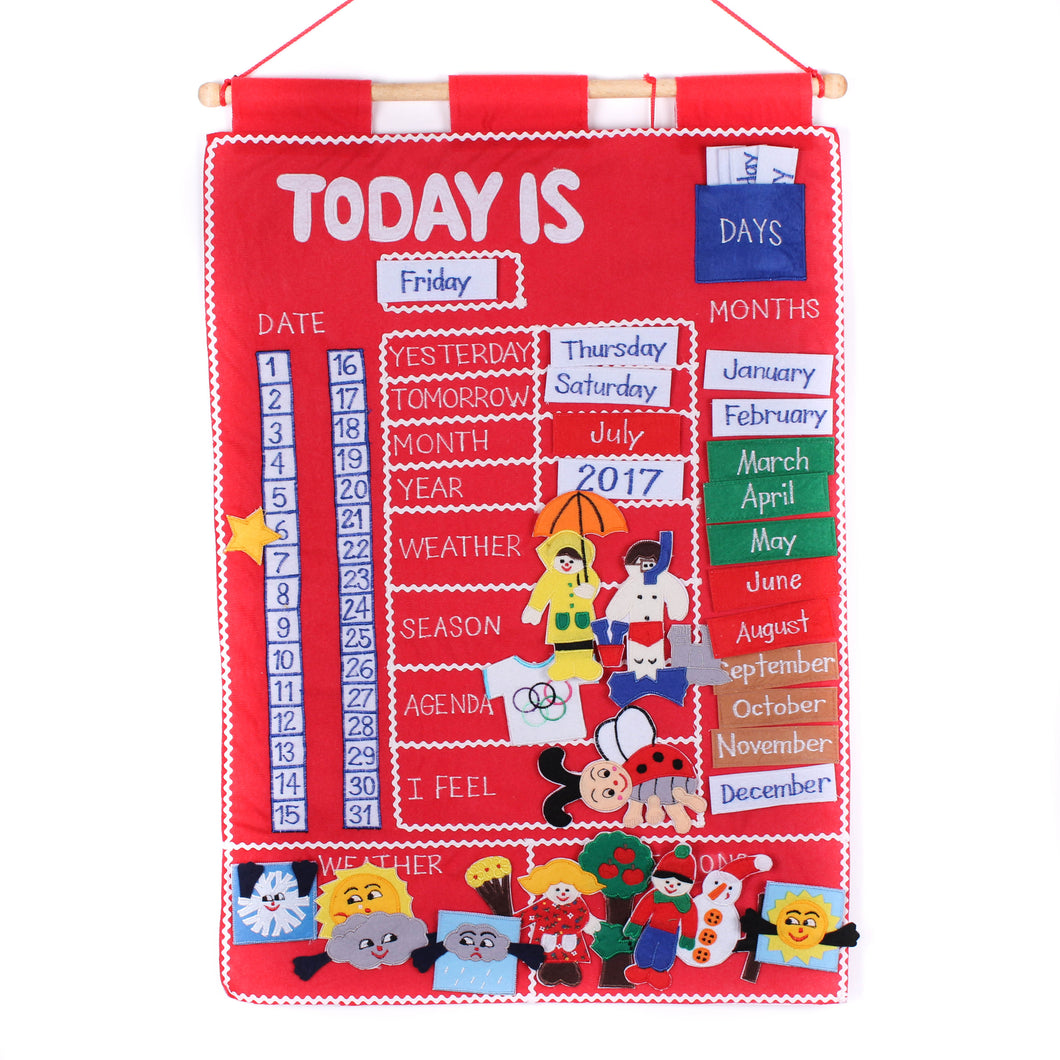Today Is Calendar Chart
