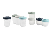 Load image into Gallery viewer, Beaba Toddler Food Storage Set - 8 Clip portions (4x150 ml + 4x250ml )
