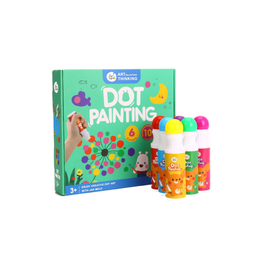 Joan Miro Dot Painting (6 colors)